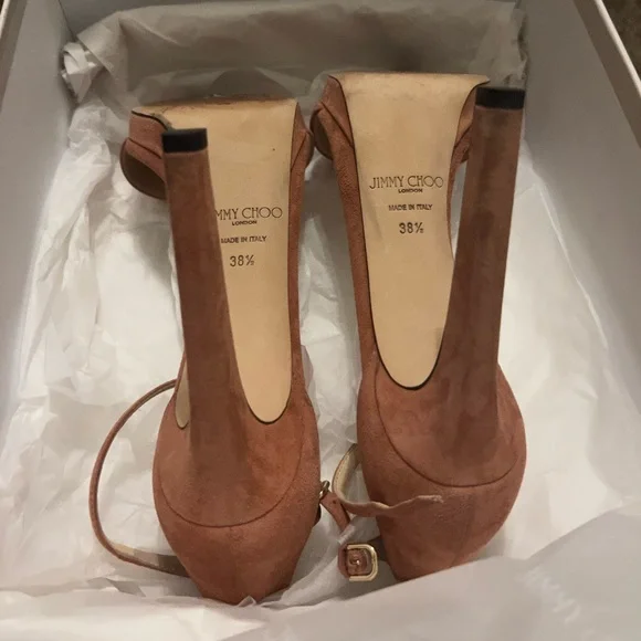 Jimmy Choo Suede Misty 120 - Picture 8 of 12